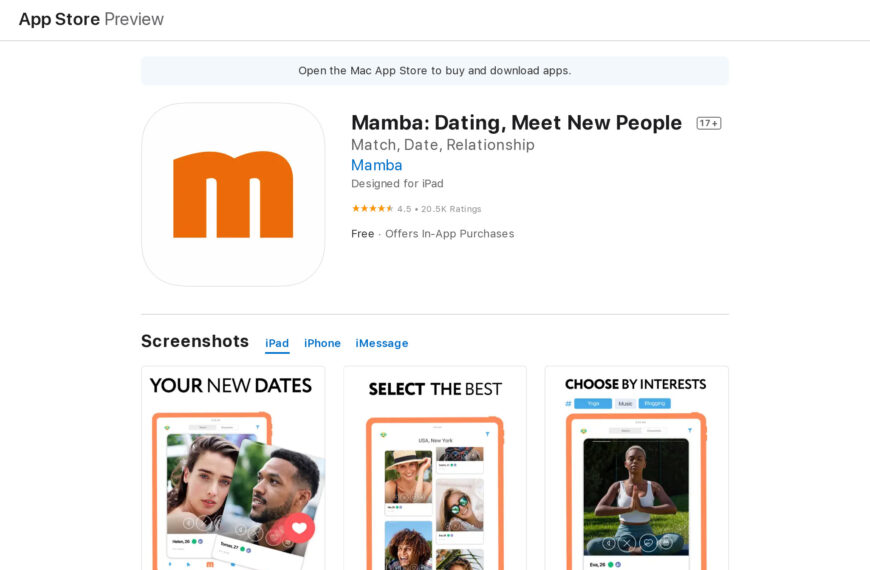 Mamba Review: Ein umfassender Blick auf den Dating-Spot