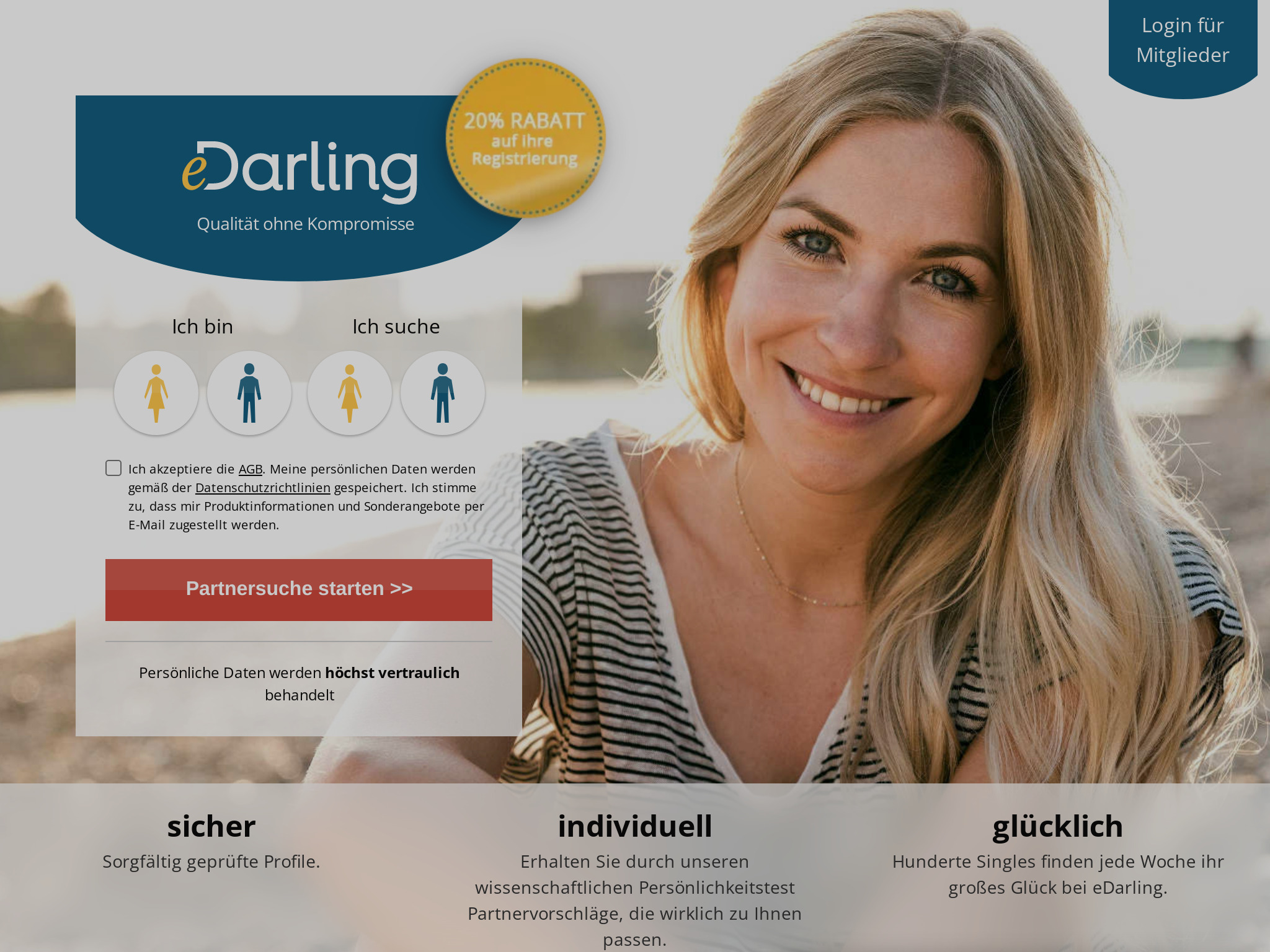 eDarling Review – Neue Dating-Möglichkeiten erschließen